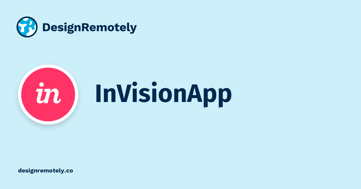 Remote Design Jobs at InVisionApp DesignRemotely